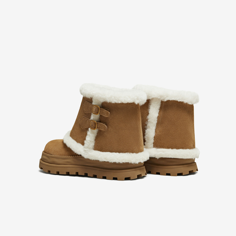 TATA/他她2025冬商场同款时尚百搭女雪地靴新款CHG01DD5