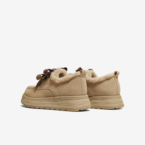 TATA/他她2025冬时尚休闲毛毛单鞋女新款CYY02DM5