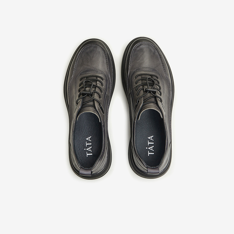 Tata/他她2025秋时尚经典软牛皮休闲皮鞋男新VXQ01CM5