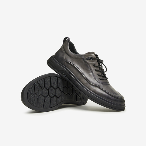 Tata/他她2025秋时尚经典软牛皮休闲皮鞋男新VXQ01CM5