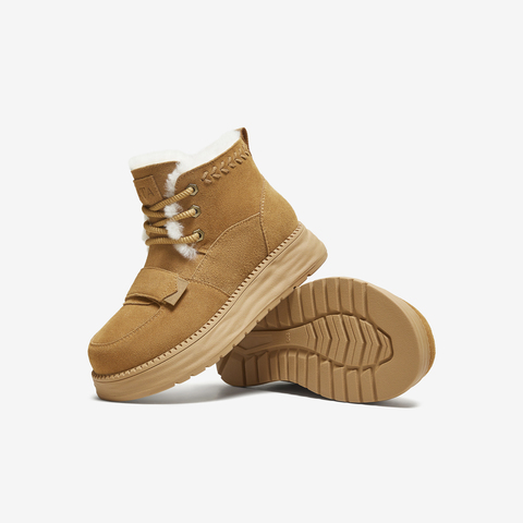 TATA/他她2025冬商场同款女时尚休闲雪地靴新款CYY06DD5