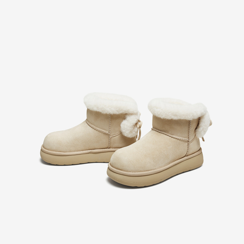TATA/他她2025冬商场同款时尚百搭女休闲雪地靴新款CUC01DD5
