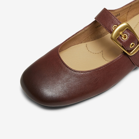 TATA/他她2025秋商场同款时尚百搭女玛丽珍鞋新款7H003CQ5