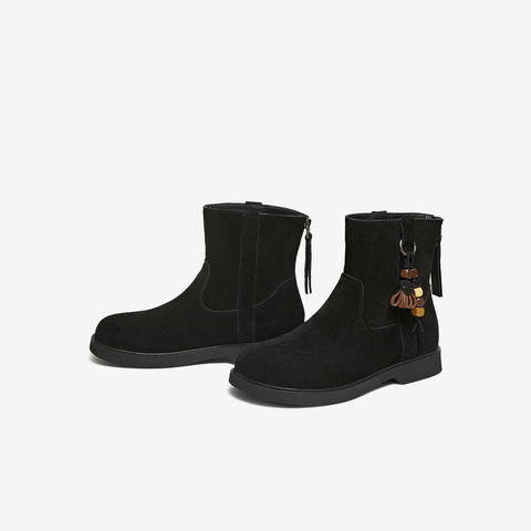 TATA/他她2025冬商场同款时尚百搭女休闲靴新款JYB01DD5