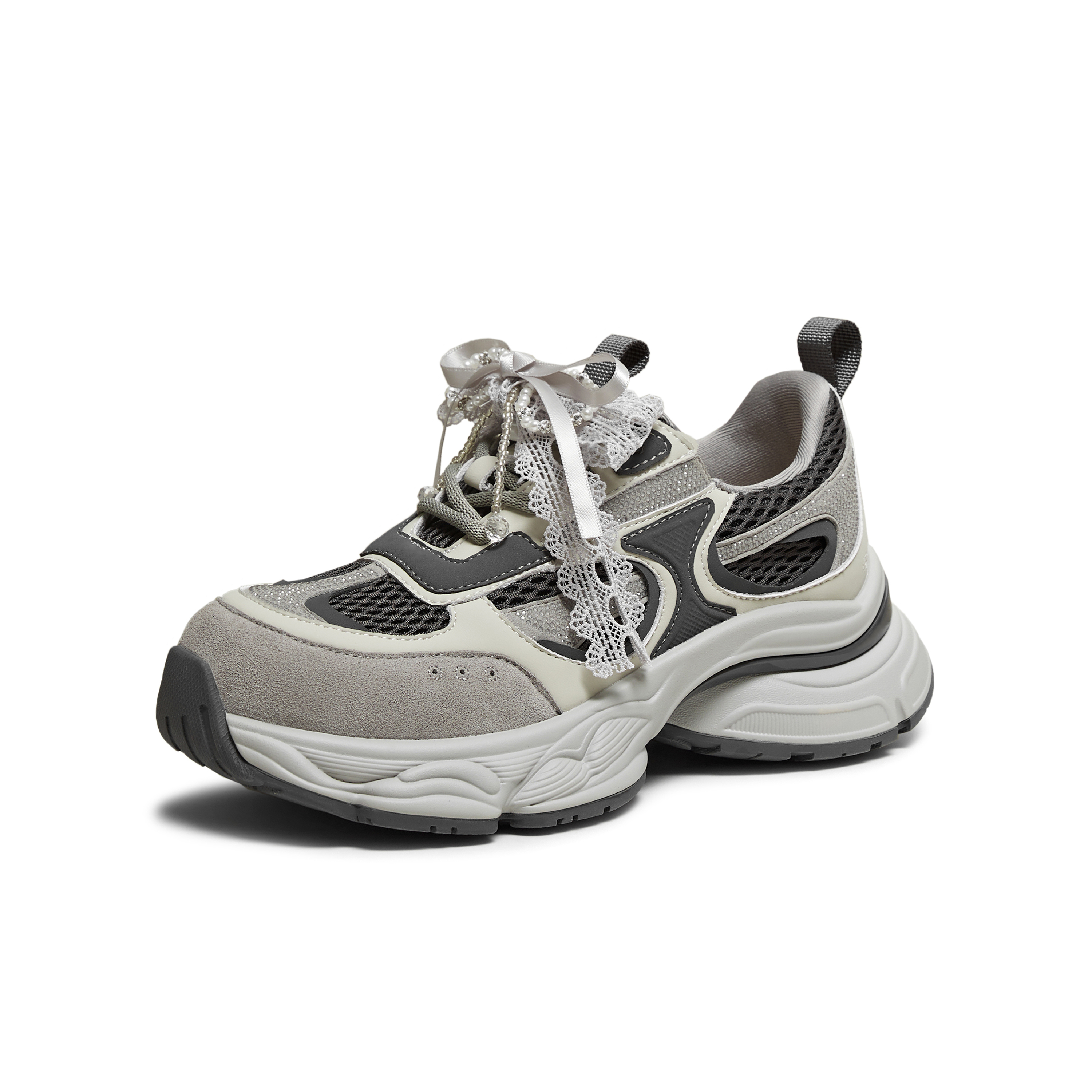 TATA/他她2025秋商场同款时尚休闲百搭女老爹鞋新款5XU03CM5