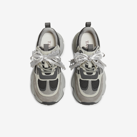 TATA/他她2025秋商场同款时尚休闲百搭女老爹鞋新款5XU03CM5