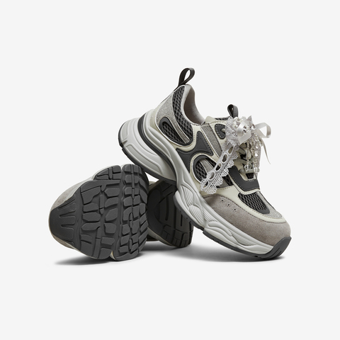 TATA/他她2025秋商场同款时尚休闲百搭女老爹鞋新款5XU03CM5