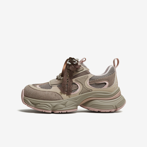 TATA/他她2025秋商场同款时尚休闲百搭女老爹鞋新款5XU03CM5