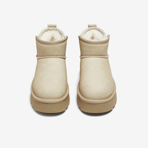 TATA/他她2025冬时尚百搭女休闲雪地靴新款CWW01DD5