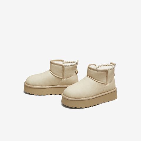 TATA/他她2025冬时尚百搭女休闲雪地靴新款CWW01DD5