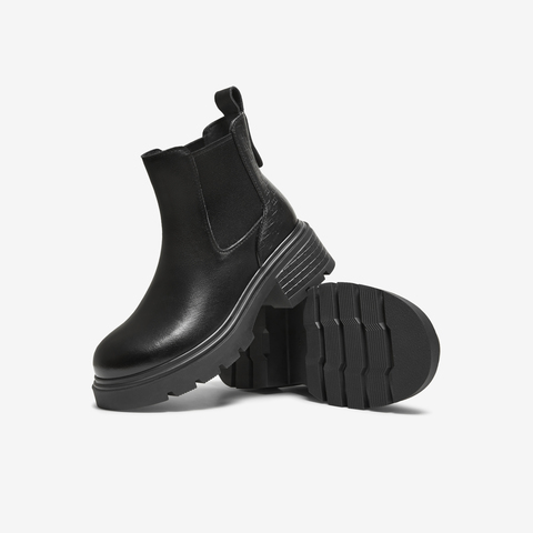 TATA/他她2025冬时尚切尔西靴女通勤显瘦新款CHS01DD5