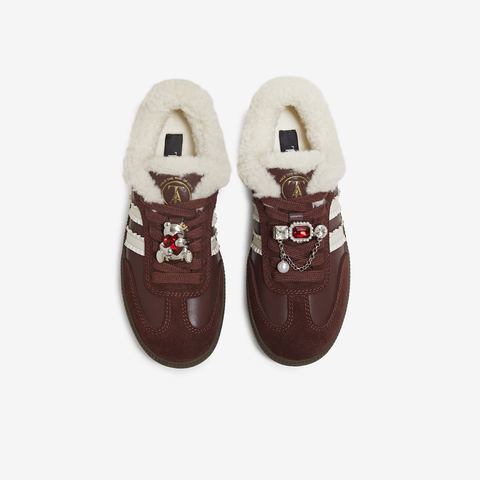 TATA/他她2025冬商场同款舒适德训鞋女百搭休闲运动鞋新款CK802DM5