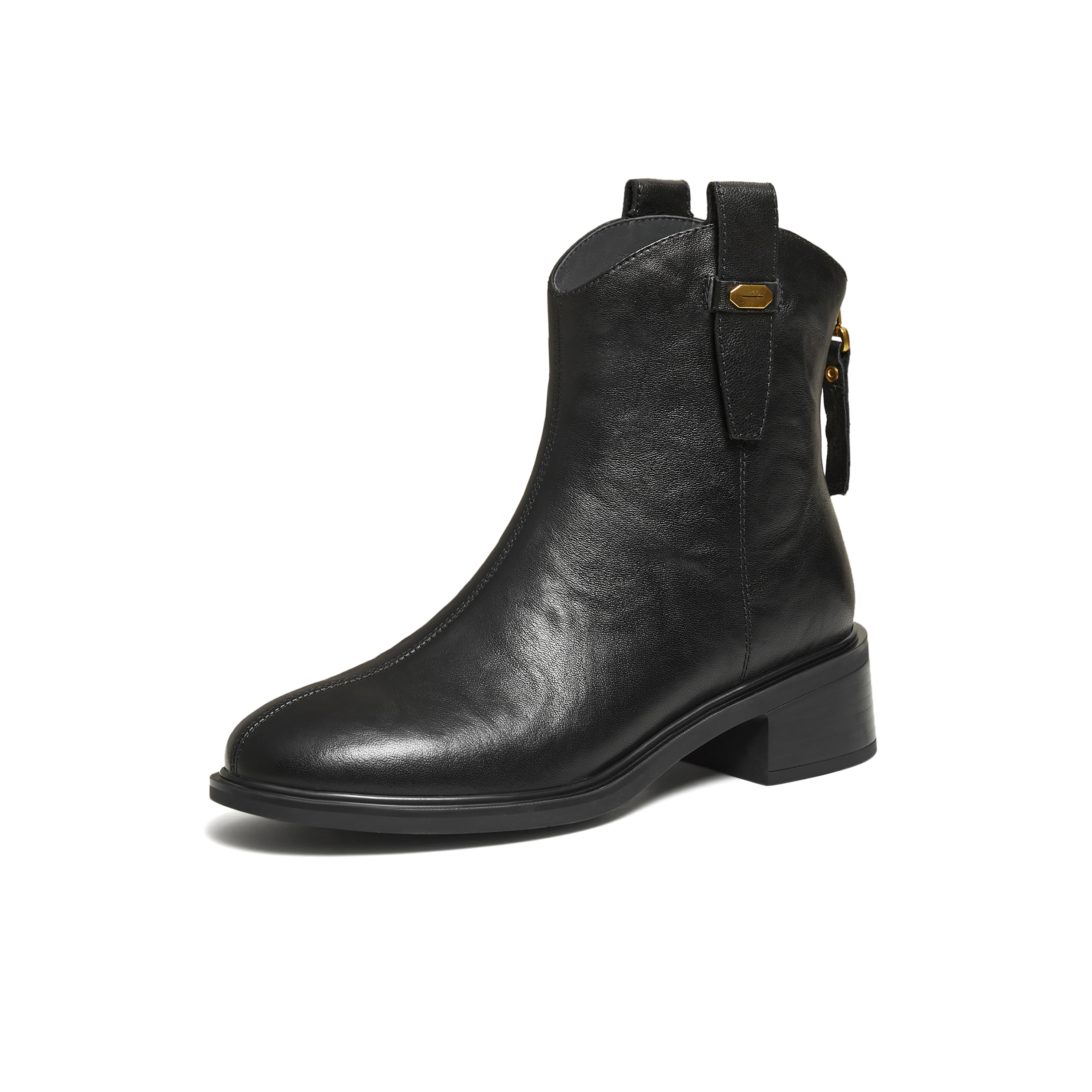 TATA/他她2025冬商场同款时尚百搭时装靴女休闲靴新款CKS01DD5