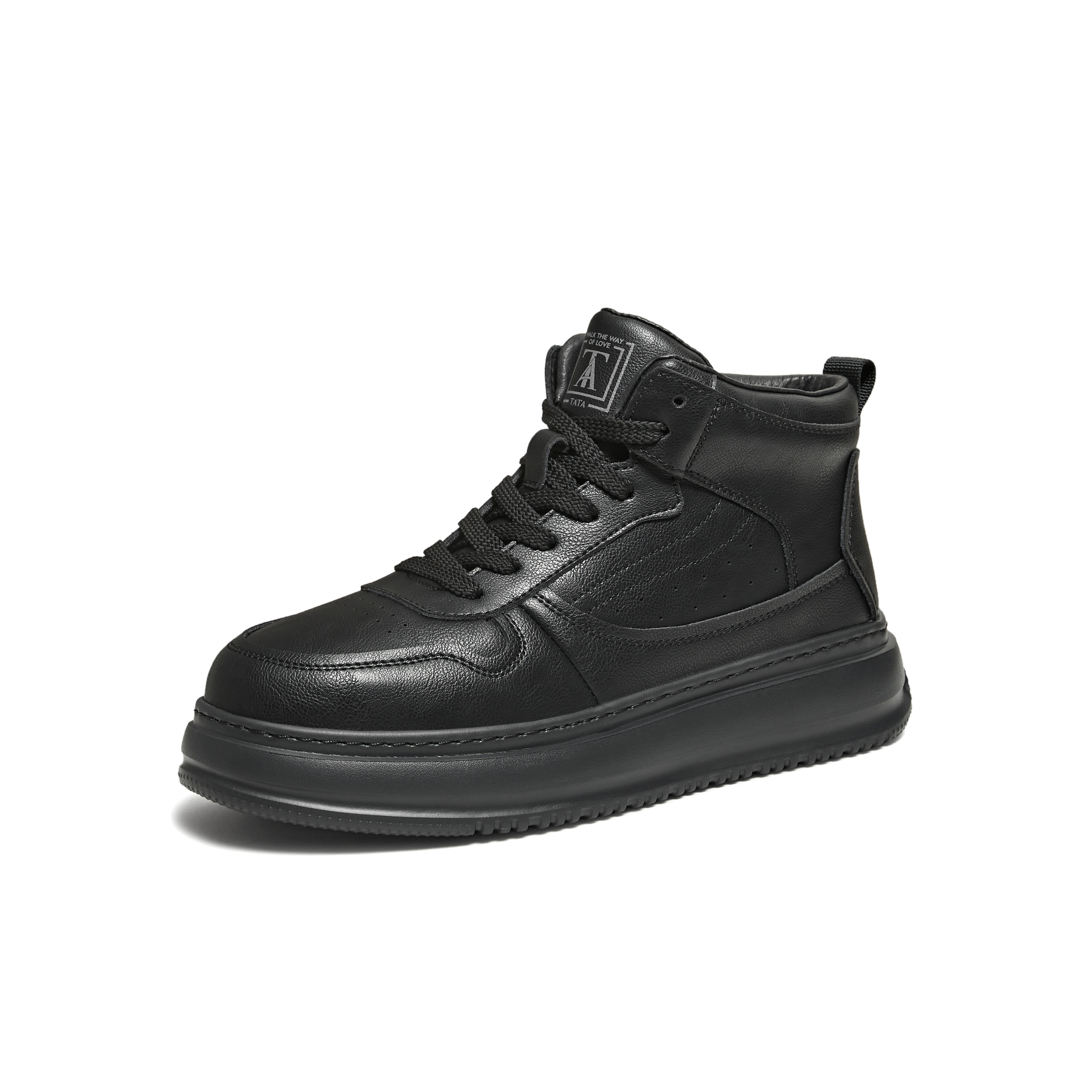 TATA/他她2025冬商场同款舒适百搭休闲男鞋新款OFK01DD5