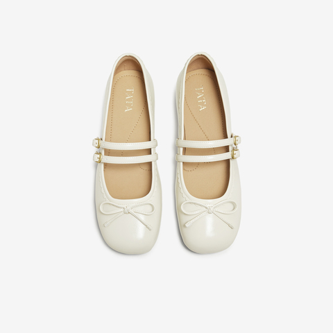 TATA/他她2025秋浅口女法式气质玛丽珍鞋新款7H009CQ5