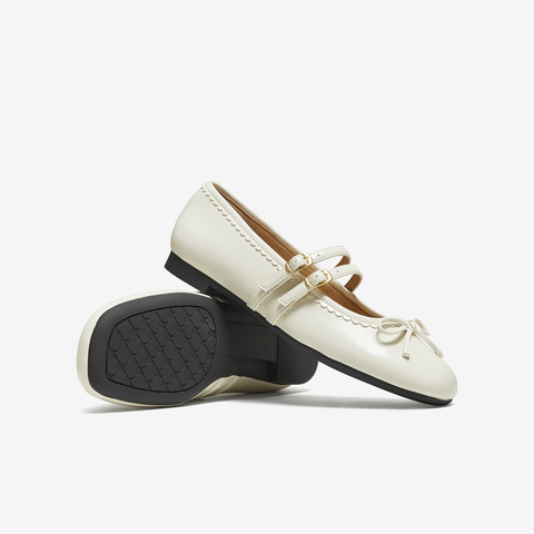 TATA/他她2025秋浅口女法式气质玛丽珍鞋新款7H009CQ5