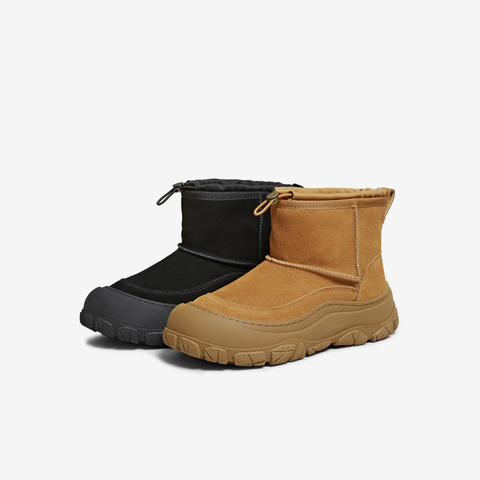 TATA/他她2025冬商场同款时尚简约百搭男士雪地靴新款VQX01DD5