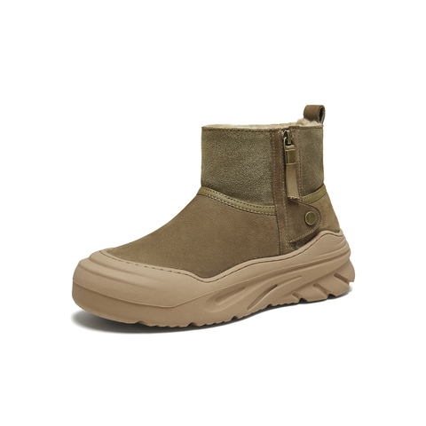 TATA/他她2025冬时尚简约百搭男士雪地靴新款OFR01DD5