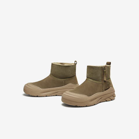 TATA/他她2025冬时尚简约百搭男士雪地靴新款OFR01DD5