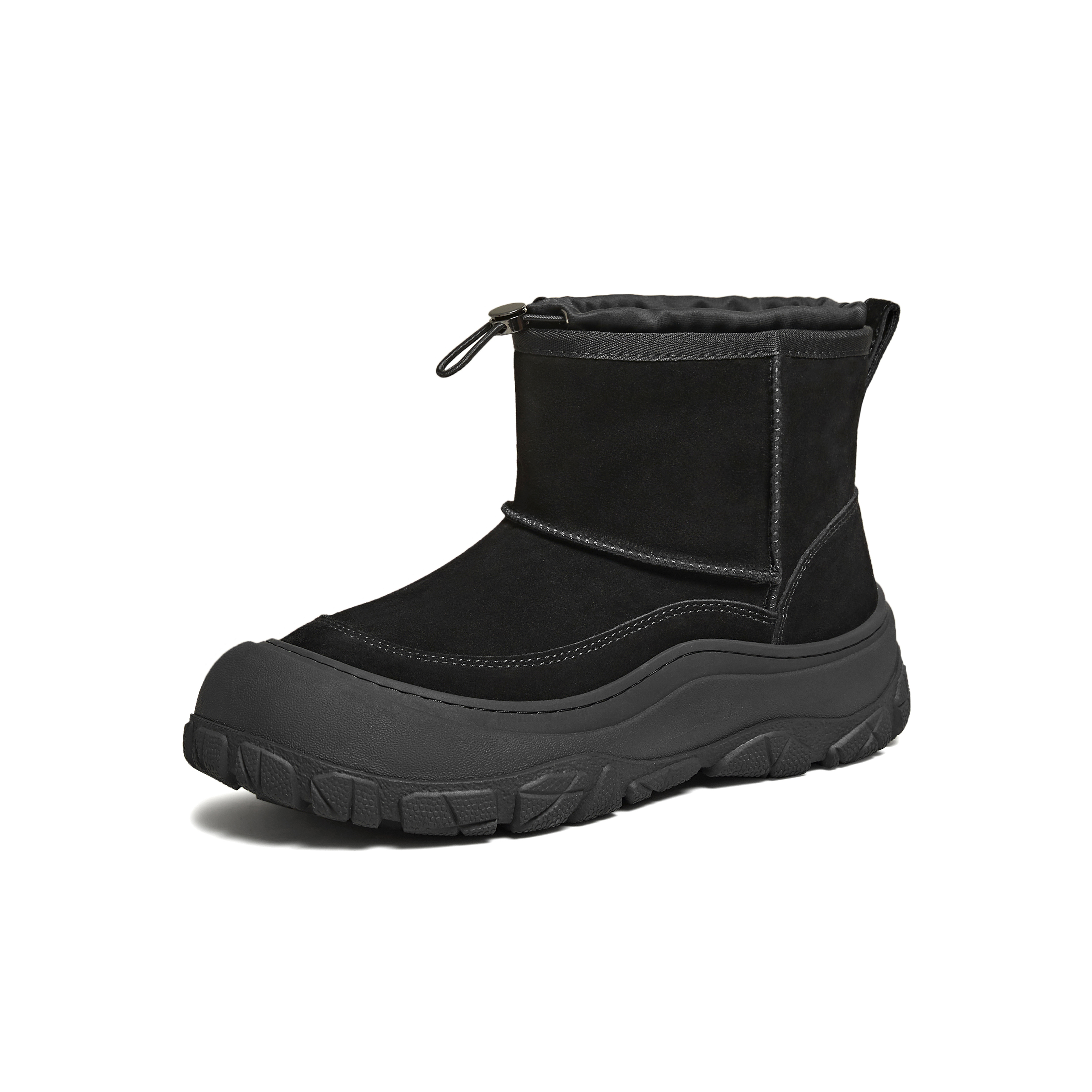 TATA/他她2025冬商场同款时尚简约百搭男士雪地靴新款VQX01DD5