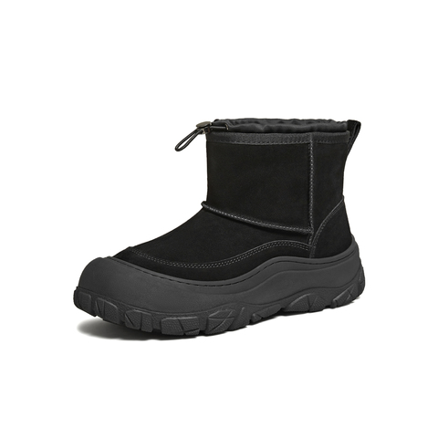 TATA/他她2025冬商场同款时尚简约百搭男士雪地靴新款VQX01DD5