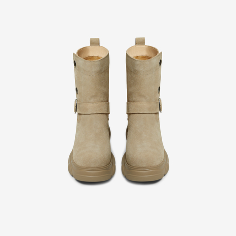 TATA/他她2025冬商场同款时尚百搭女休闲靴新款CEG11DZ5