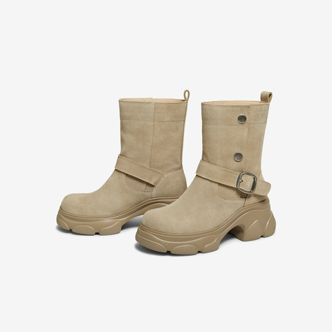 TATA/他她2025冬商场同款时尚百搭女休闲靴新款CEG11DZ5