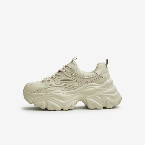 TATA/他她2025春百搭厚底时尚休闲鞋老爹鞋新款WOG04AM5