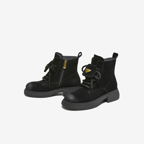 TATA/他她2025冬商场同款百搭时尚简约女马丁靴新款CHZ02DD5