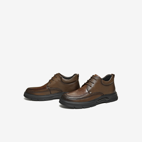 TATA/他她2025冬经典百搭休闲皮鞋男鞋PGW01DD5