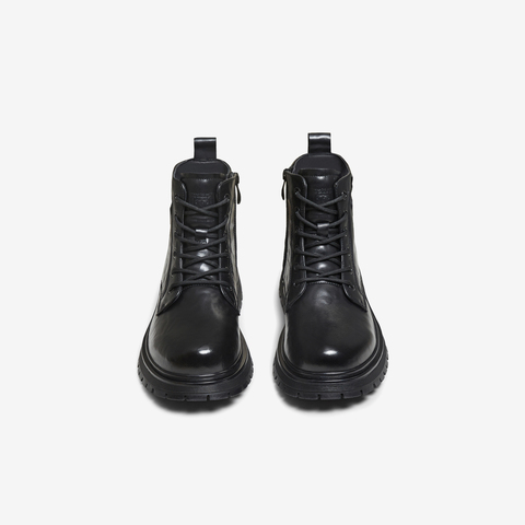 TATA/他她2025冬商场同款时尚简约百搭男工装靴新款VPP01DD5