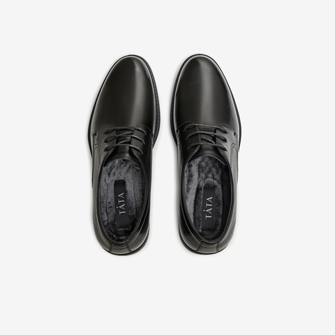 TATA/他她2025春时尚简约系带商务正装皮鞋男新款TCK02AM5