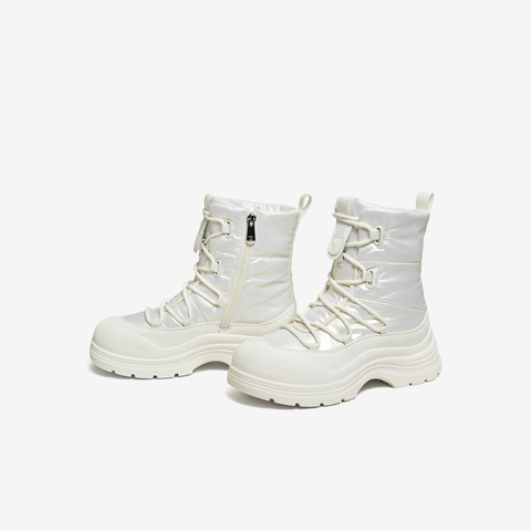 TATA/他她2025冬商场同款百搭时尚简约女雪地靴新款CKT01DD5