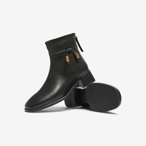 TATA/他她2025冬百搭通勤时装靴女休闲短靴新款WYX05DD5