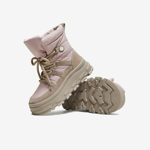 TATA/他她2025冬商场同款时尚百搭女休闲雪地靴新款CHV02DZ5