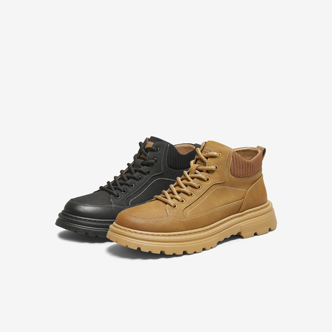 TATA/他她2025冬时尚简约百搭男靴新款QHM01DD5