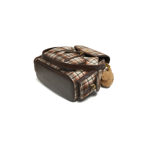 TATA/他她2025冬商场同款简约双肩包女休闲质感复古背包新款X3527DX5