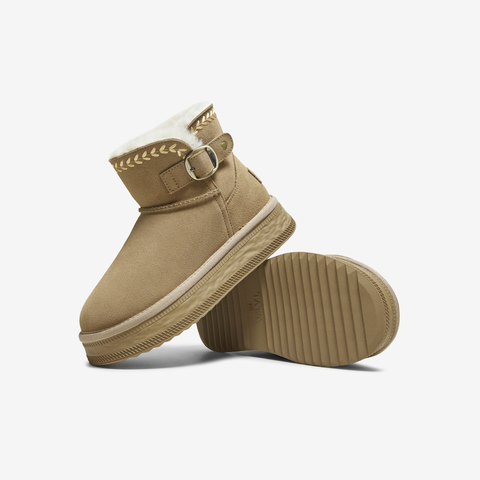 TATA/他她2025冬商场同款时尚百搭女休闲雪地靴新款CWX03DD5