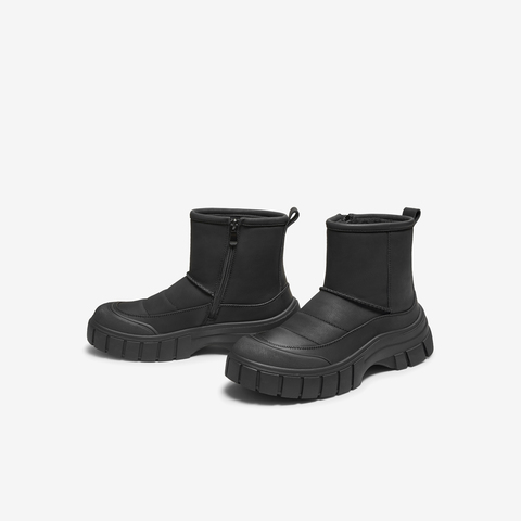 TATA/他她2025冬时尚简约百搭男士雪地靴新款VPF01DD5