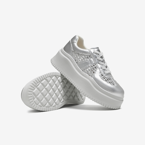 TATA/他她2025夏时尚休闲厚底女板鞋新款CH701BM5