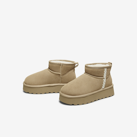 TATA/他她2025冬时尚百搭女休闲雪地靴新款CWW02DD5