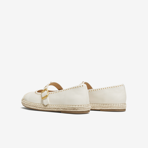 TATA/他她2025秋时尚简约休闲圆头女渔夫鞋新款7E305CQ5