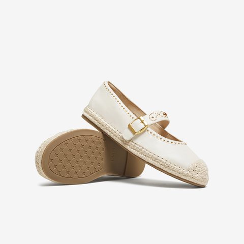 TATA/他她2025秋时尚简约休闲圆头女渔夫鞋新款7E305CQ5