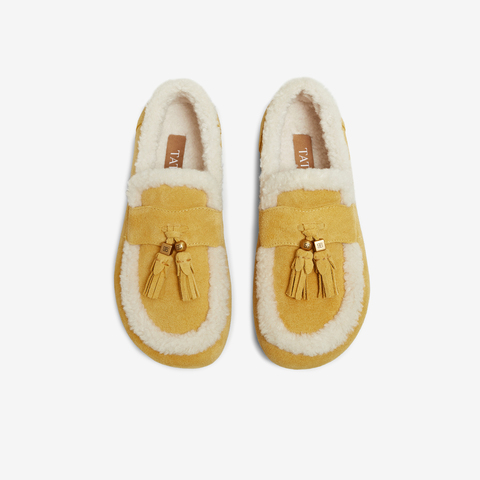 TATA/他她2025冬时尚女日常休闲毛毛鞋新款4WW01DA5