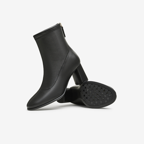 TATA/他她2025冬商场同款时尚休闲时装短靴女新款7D141DD5