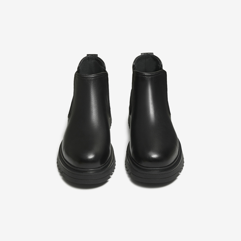 TATA/他她2025冬商场同款时尚简约百搭男士靴新款PGF01DD5