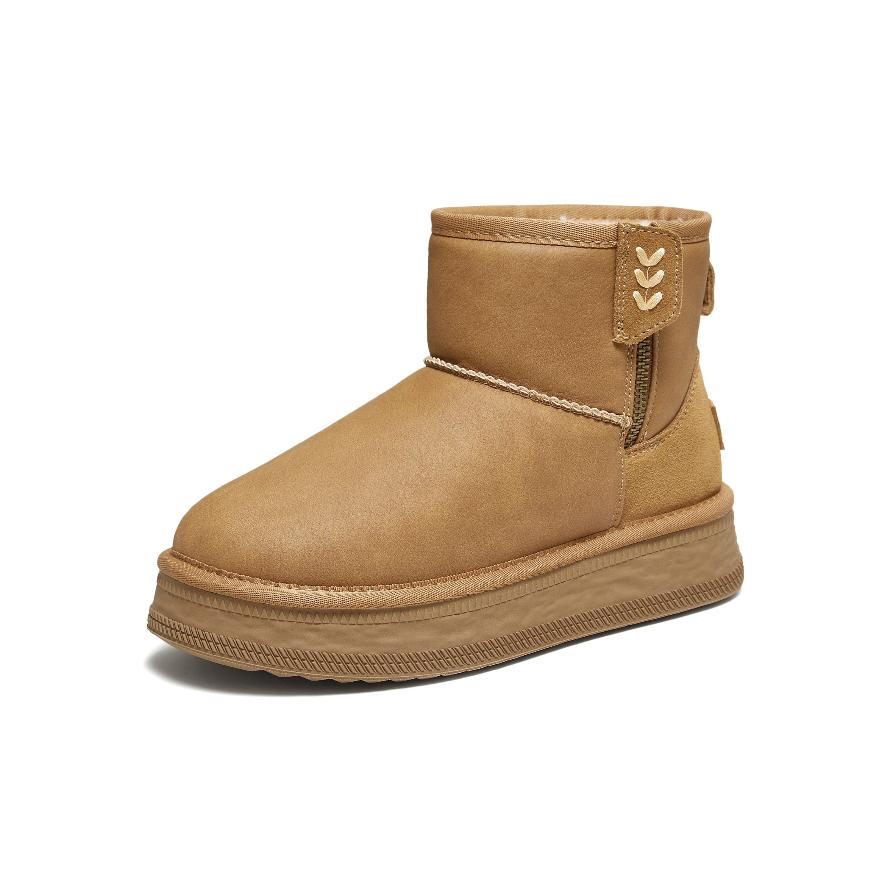 TATA/他她2025冬商场同款时尚百搭女休闲雪地靴新款CWX02DD5