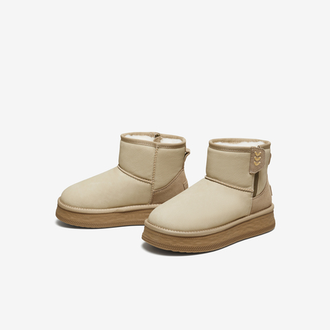 TATA/他她2025冬商场同款时尚百搭女休闲雪地靴新款CWX02DD5