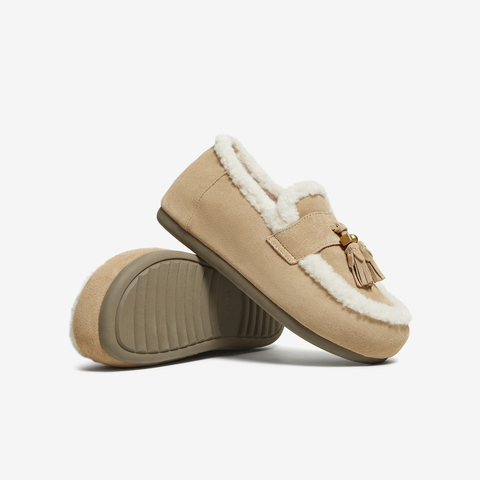 TATA/他她2025冬时尚女日常休闲毛毛鞋新款4WW01DA5