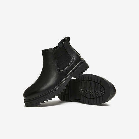 TATA/他她2025冬商场同款时尚简约百搭男士靴新款PGF01DD5